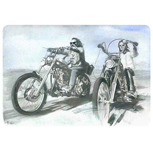 KGPE0WRF5S InnenwanddekorationFun Easy Rider kleines Parkplatzschild Blechschild 20,3 x 30,5 cm von KGPE0WRF5S