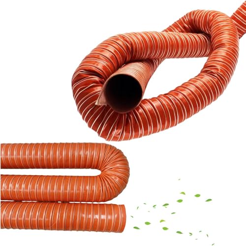 KGPGNYMYHA 1m Trockner Ansaugschlauch 10cm Luftschlauch Silikon Luftkanal Flexibles Luftkanalschlauch Für Industrieanlagen Isolierte Kanäle Für Enge Räume(70mm(2 3/4")) von KGPGNYMYHA