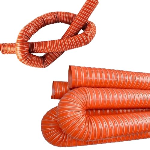 KGPGNYMYHA Abluftschlauch Wärmedämmend Auto Luftansaugrohr Flexibel Ansaugschlauch Kaltluftschlauch Industrie Luftschlauch Für Trockner(2m(6.5ft) x89mm(3 1/2")) von KGPGNYMYHA