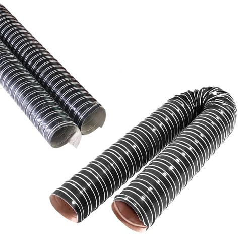 KGPGNYMYHA Luftkanal 51mm 63mm 76mm 102mm 125mm Flexibler Silikon Luftkanalschlauch Entlüftungsschlauch Ansaugschlauch Für Kanallüftersysteme(280mm(11")) von KGPGNYMYHA