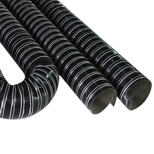 KGPGNYMYHA Luftkanalschlauch Für Bremse Induktionsrohr Flexibler Lufteinlass Schlauch, Silikon Luftansaugrohr Trockner-Entlüftungsschlauch, Lüftungsschlauch Kanalschlauch(203mm(8")) von KGPGNYMYHA