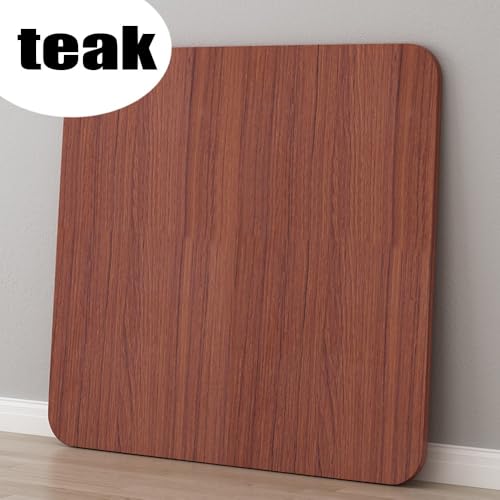 KGPGNYMYHA Quadratische Esstischplatte Holzplatte wasserdichte Ersatztischplatte DIY-Ersatzabdeckung, Couchtisch Tischplatte Für Büro, Studio, Küche, Kaffee(Walnut,95cm/37.4in) von KGPGNYMYHA