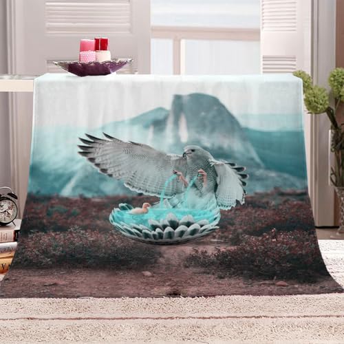 Flanelldecke 180x220Cm Kuscheldecke 3D Tier Adler Ideen Wohndecke Groß Hochwertige Sommer Winter Warme Bett Wohndecke Sofaüberwurf Decke Tagesdecke Weich Flanelldecke 180x220Cm Kuscheldecke 3D Tier Adler Ideen Wohndecke Groß Hochwertige Sommer Winter Warme Bett Wohndecke Sofaüberwurf Decke Tagesdecke Weich von KGSK