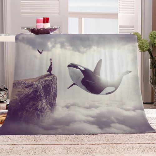 Flanelldecke 180x220Cm Kuscheldecke 3D Tierwal Ideen Wohndecke Groß Hochwertige Sommer Winter Warme Bett Wohndecke Sofaüberwurf Decke Tagesdecke Weich Flanelldecke 180x220Cm Kuscheldecke 3D Tierwal Ideen Wohndecke Groß Hochwertige Sommer Winter Warme Bett Wohndecke Sofaüberwurf Decke Tagesdecke Weich von KGSK