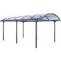 Carport Elbe anthrazit 5,31 x 3,12 x 2,55 m (Lx b x h) - KGT von KGT