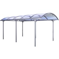 KGT Carport »Elbe«, Außenmaß BxT: 312 x 531 cm, silberfarben von KGT