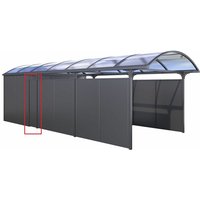 Carport Elbe Seitenelement avb anthrazit 0,48 x 1,75 x 0,04 m (b x h x t) - KGT von KGT