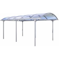 Carport Elbe silber 5,31 x 3,12 x 2,55 m (Lx b x h) - KGT von KGT