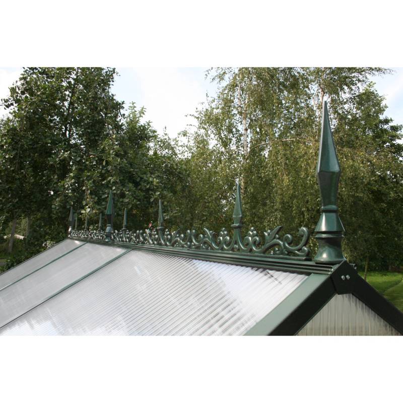 KGT Firstverzierung für Gewächshäuser Typ II Moosgrün KGT Firstverzierung für Gewächshäuser Typ II Moosgrün von KGT