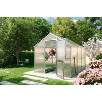 KGT Gewächshaus »Iris«, 7,53 m², silberfarben KGT Gewächshaus »Iris«, 7,53 m², silberfarben von KGT