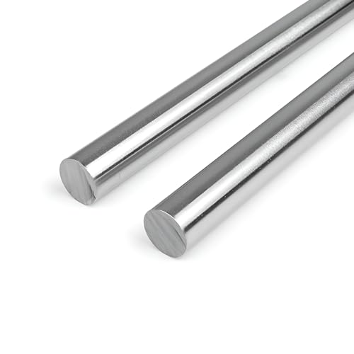 KGTCN 2 Stück 330mm Länge Linearwelle Gerade Runde Stange Ø8mm Kugellagerstahl Zylinderschiene für 3D Drucker CNC von KGTCN