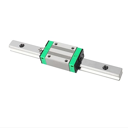 KGTCN HGR15 HGH15 Hohe Präzision Linearführung Linear Führungsschiene Set,Enthalten 1 Stück HGH15CA 200mm Führungsschiene mit 1 Stück HGH15CA Gleitblock, für 3D-Drucker und CNC-Maschine von KGTCN