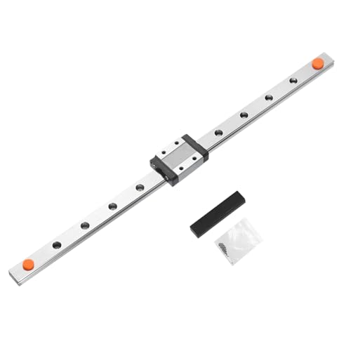 KGTCN Miniatur Linearführung MGN12C 600mm Länge Lagerstahl Linearschiene linear führungsschiene mit 1 Stück MGN12C Lager Gleitblock,für 3D Drucker und CNC XYZ von KGTCN