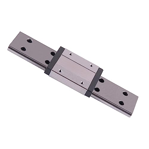 KGTCN Linear Rail Guides Linear Bearing MGW15H Linear Motion Rail 100mm with 1pcs Sliding Block, for DIY 3D Printer and CNC Machine von KGTCN