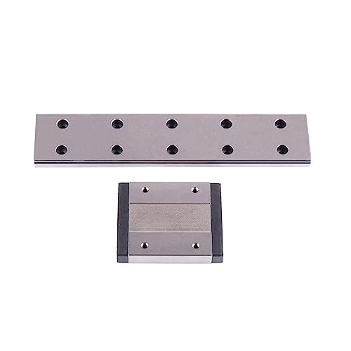 KGTCN Linear Rail Guides Linear Bearing MGW15H Linear Motion Rail 600mm with 1pcs Sliding Block, for DIY 3D Printer and CNC Machine KGTCN Linear Rail Guides Linear Bearing MGW15H Linear Motion Rail 600mm with 1pcs Sliding Block, for DIY 3D Printer and CNC Machine von KGTCN