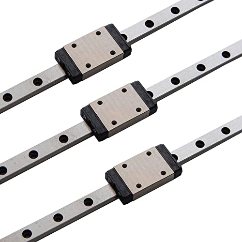 KGTCN MGN7H 450mm Länge Mini Lagerstahl Linearführung Linearschiene Linearführungsschiene mit 1 Stück Hohe Präzision MGN7H Lager Gleitblock, für 3D-Drucker XY und CNC-Maschine KGTCN MGN7H 450mm Länge Mini Lagerstahl Linearführung Linearschiene Linearführungsschiene mit 1 Stück Hohe Präzision MGN7H Lager Gleitblock, für 3D-Drucker XY und CNC-Maschine von KGTCN