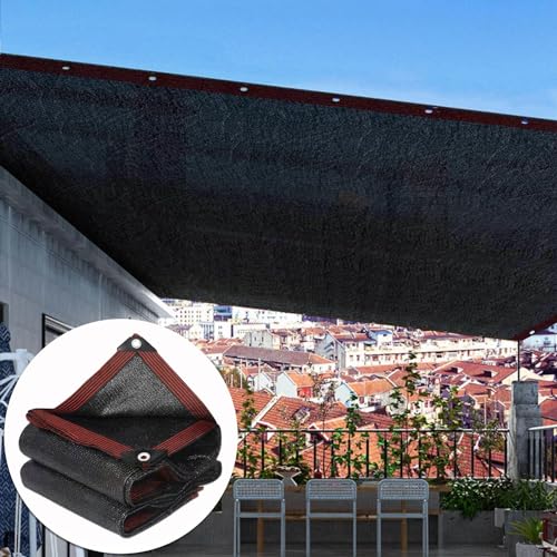 Outdoor-Schattennetz,Sonnenschutztuch,2m 3m 4m 5m 6m 8m Sonnensegel,Uv-Beständiges Schattenspendendes Netz Mit ösen,Schattenspendende Netzabdeckung Für Garten,Gewächshaus,Black-8x12m/26.2x39.4ft Outdoor-Schattennetz,Sonnenschutztuch,2m 3m 4m 5m 6m 8m Sonnensegel,Uv-Beständiges Schattenspendendes Netz Mit ösen,Schattenspendende Netzabdeckung Für Garten,Gewächshaus,Black-8x12m/26.2x39.4ft von KGUDYS