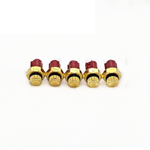 Fit for Hisun HS 500 700 UTV Wasser Temp Motorrad Elektrische Kühler Kühlmittel Lüfter Wasser Temperatur Thermostat Schalter Temp(5PC) von KGVBZBR