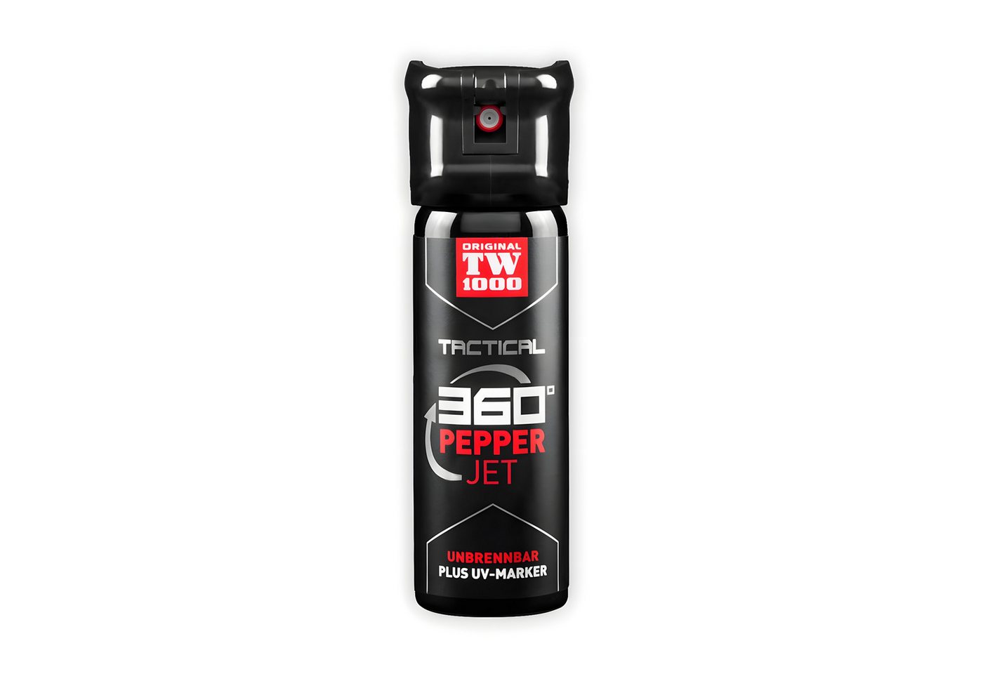 KH Security Marderspray TW1000 Pepper Jet Classic Tactical 45ml Sprühstrahl, Sprühstrahl für höchste Präzision auch auf größere Entfernung von KH Security