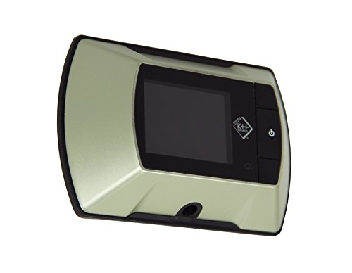 kh security Kamera: Digitale Türspionkamera, Türwächter Security, silber, 370125 von KH-Security