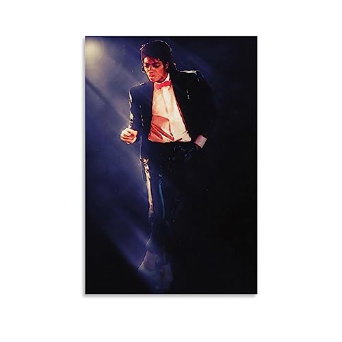 KHAMEO Michael Jackson Thriller Poster1 (12) Leinwand-Poster, dekoratives Gemälde, Leinwand-Wandposter und Kunstdruck, modernes Familienschlafzimmer-Dekor-Poster, 30 x 45 cm von KHAMEO