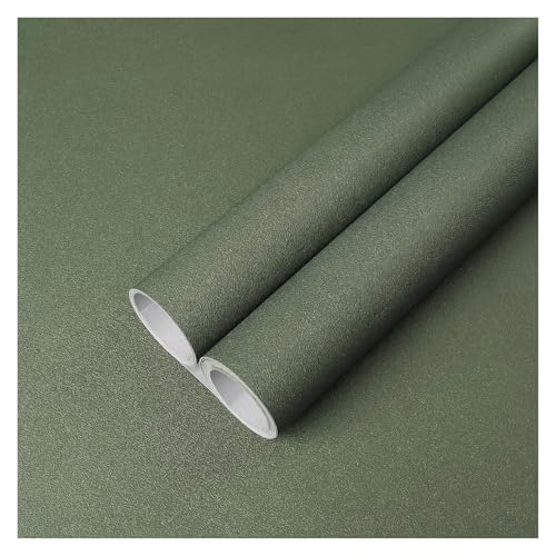 KHASCBNF Selbstklebende Tapete für Zimmer, Salon, Schlafzimmer, Fernseher, Möbel, wasserdichte Folie, Dekoration für Wand, 55 cm breit, matt, einfarbig, 40 x 100 cm von KHASCBNF