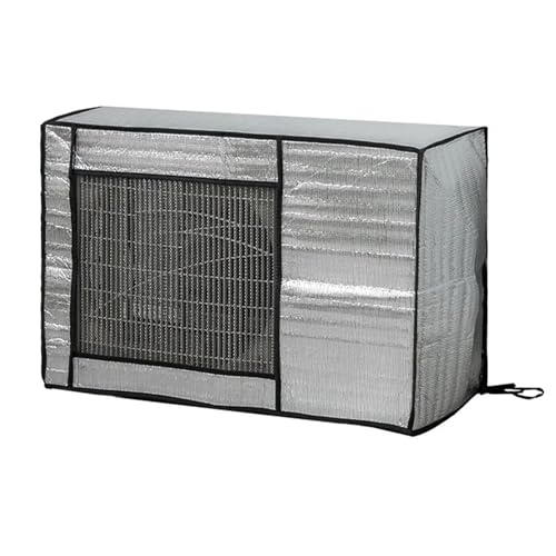 Klimaanlagenabdeckung Klimaanlage Staub Abdeckung Aluminium Folie Reinigung Home Verbesserung Haushalt Multifunktionale Outdoor Teile(75x26x57cm) von KHASCBNF