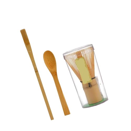 Matcha Tee Set 3 Pcs Matcha Schneebesen Set Multifunktions Handgemachte Starter Kit Utensil for Zeremonielle von KHASCBNF
