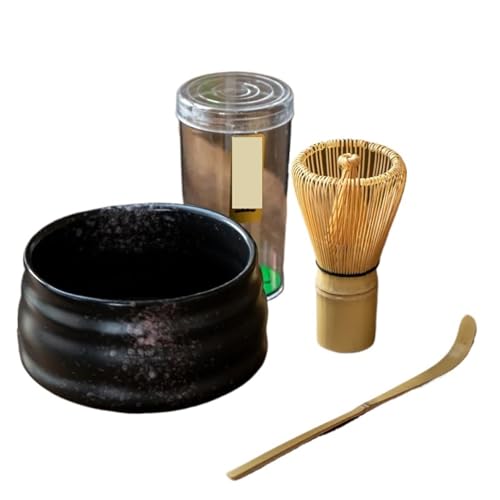 Matcha Tee Set Set Traditionelle Matcha-Sets Schneebesen Schaufel Cereme Matcha-Schale Schneebesenhalter Tee Matcha(B) von KHASCBNF