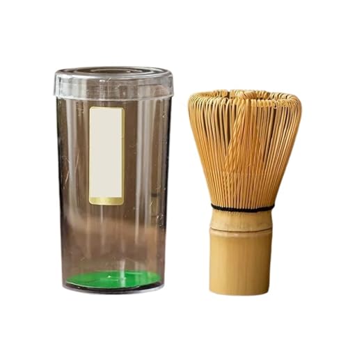 Matcha Tee Set Teeservice Matcha-Schneebesen (Chasen) Teelöffel und Schöpfkelle (Chashaku) Matcha-Set-Zubehör(A) von KHASCBNF