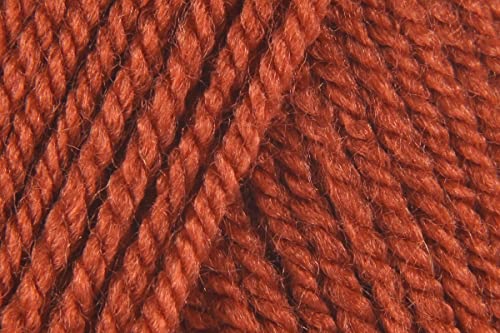 Stylecraft Spezial Aran Häkelgarn, superweiche 100% Acryl Häkelstrickwolle für Decken Kissenbezüge - 100g Knäuel - Kupfer (1029) - 3 Stück von KHASO