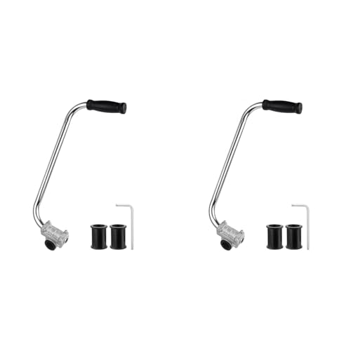 2X Trimmergriff Ergonomischer Trimmergriff Griffverlängerung mit Standklemme Multifunktionaler Garten-Rasenmähergriff von KHDBNCO