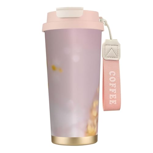 Thermobecher mit Marmor-Texturdruck, 500 ml, mit auslaufsicherem Deckel und Strohhalm, isolierter Kaffeebecher, doppelwandiger Vakuum-Edelstahl-Thermobecher für heiße und kalte Getränke Thermobecher mit Marmor-Texturdruck, 500 ml, mit auslaufsicherem Deckel und Strohhalm, isolierter Kaffeebecher, doppelwandiger Vakuum-Edelstahl-Thermobecher für heiße und kalte Getränke von KHDKLXOHZ