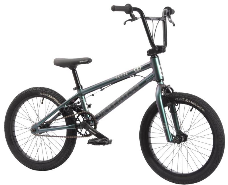 KHEbikes BMX-Rad KHE BLAZE 18 Zoll, 9,3 kg, Aluminiumrahmen, U-Bremsen, 360° Rotor, 1 Gang von KHEbikes