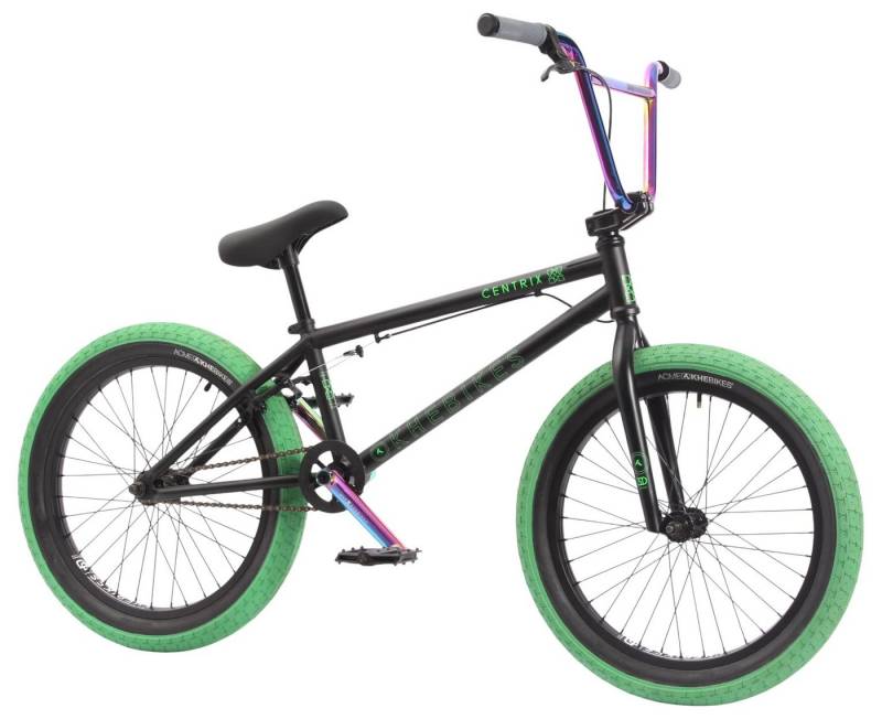 KHEbikes BMX-Rad KHE CENTRIX 20", 10,6 kg, HiTen Rahmen, 360° Rotor, Oil Slick Parts, 1 Gang von KHEbikes