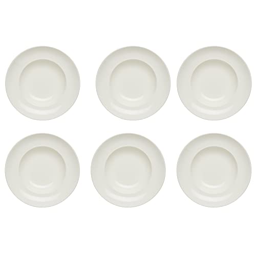 KHG 6er Set Pastateller, extra groß mit 30cm Durchmesser in weiß, perfekt für Gastro und Zuhause, hochwertiges Porzellan, Suppenteller, Salatteller, Spühlmaschinengeeignet KHG 6er Set Pastateller, extra groß mit 30cm Durchmesser in weiß, perfekt für Gastro und Zuhause, hochwertiges Porzellan, Suppenteller, Salatteller, Spühlmaschinengeeignet von KHG