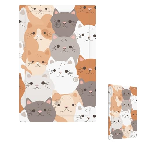 Wandplatte, 1-Gang-Schalterplatte, orangefarbene Katzen, dekorative Wandplatten, elektrische Steckdosenabdeckung für Wohnzimmer, Lichtschalter-Abdeckung, Kipp-Lichtschalterplatten, Steckerabdeckung Wandplatte, 1-Gang-Schalterplatte, orangefarbene Katzen, dekorative Wandplatten, elektrische Steckdosenabdeckung für Wohnzimmer, Lichtschalter-Abdeckung, Kipp-Lichtschalterplatten, Steckerabdeckung von KHIRY