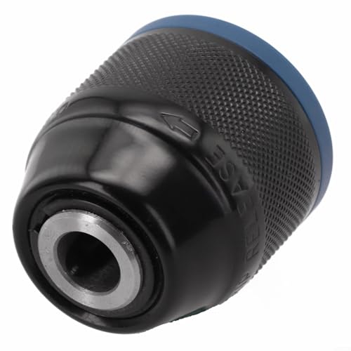 10 mm Metall-Ratschenbohrfutter mit selbstsichernder Funktion, perfekt für verschiedene Bohraufgaben und Anwendungen (blau) von KHIronHive