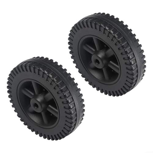 15,2 cm Grillrad, Ersatzteil, 2 oder 4 Stück, mit Abdeckungen für lange Lebensdauer (2 Stück) von KHIronHive