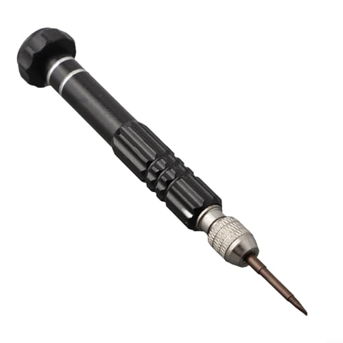 5-in-1-Schraubendreher-Werkzeug für die Reparatur von Handys und Uhren, magnetisch, für Torx-Bits für effiziente Nutzung (schwarz) von KHIronHive