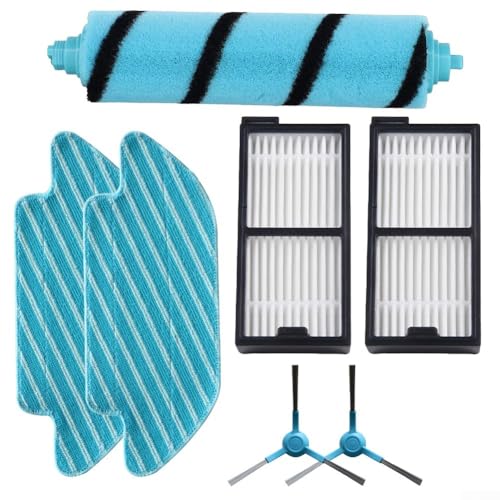 Advanced Cleaning Kit for Conga 6090 7090 Vacuum Main Brush, Side Brushes, Filters and Mop Cloth (A) von KHIronHive