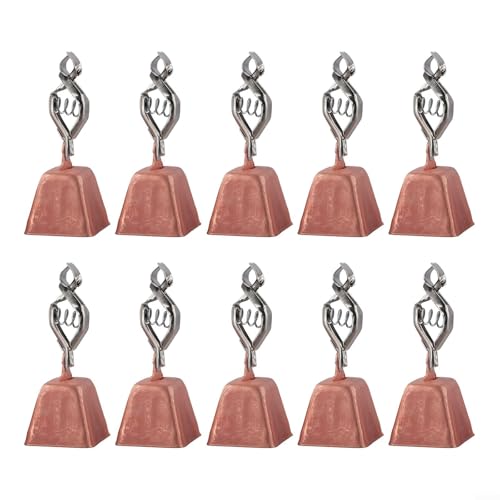 Angelrutenglocken, 10 Edelstahl-Clips für alle Angelbedürfnisse Angelrutenglocken, 10 Edelstahl-Clips für alle Angelbedürfnisse von KHIronHive