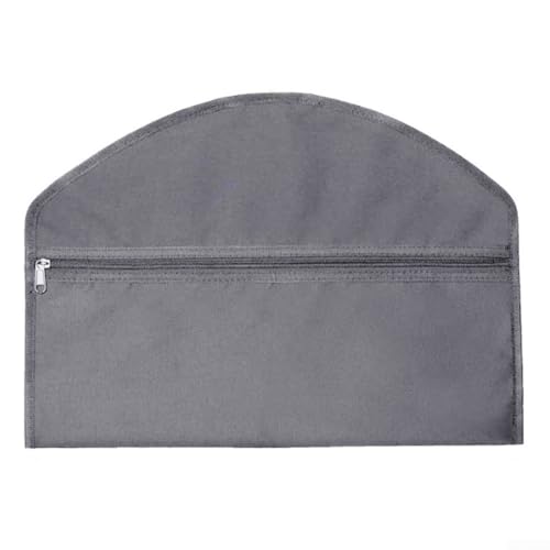 Aufbewahrungslösung mit Aufhänger, Umlenktasche für Wertsachen, 45 x 32 cm, wasserdichtes Oxford-Material (grau) von KHIronHive