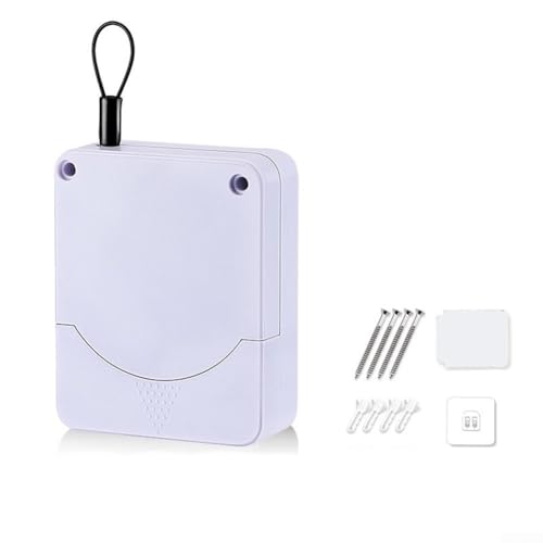 Automatischer Türschließer mit schlankem Design, geeignet für Büroräume und Häuser, bietet eine ruhige Umgebung (weiß) von KHIronHive