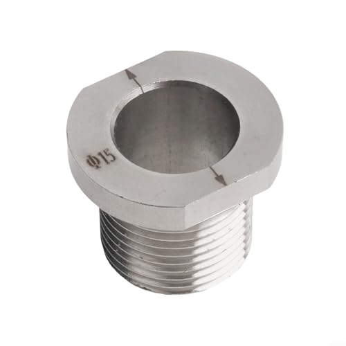 Bohrhülsenbuchse 8 mm 15 mm für Holzbohrerführungs-Locator mit M20 Dübelvorrichtung für stabiles und präzises Bohren (8 mm) von KHIronHive