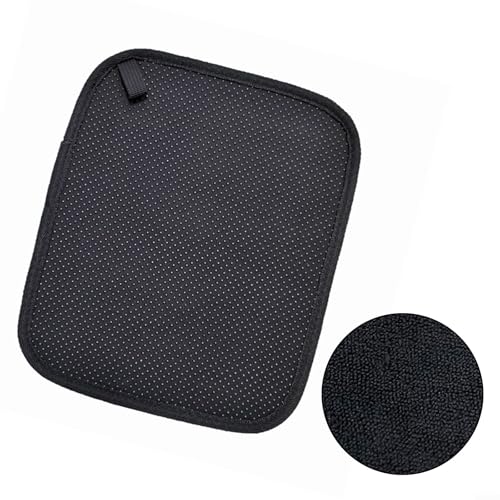 Bowling-Handtuch mit Mikrofaser-Material für komfortable Nutzung und effektive Reinigung (schwarz) von KHIronHive