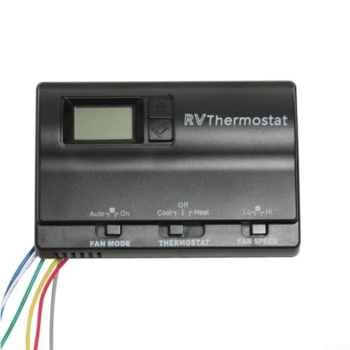 Digitaler Temperaturregler Thermostat mit Lüfterdrehzahlregelung für Wärmepumpe, Gasofensystem, Multi-Modus-Regulierung, Wandmontage, programmierbarer Temperaturbereich 37 °C bis -1 °C Digitaler Temperaturregler Thermostat mit Lüfterdrehzahlregelung für Wärmepumpe, Gasofensystem, Multi-Modus-Regulierung, Wandmontage, programmierbarer Temperaturbereich 37 °C bis -1 °C von KHIronHive