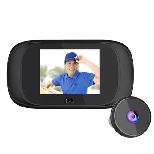 Digitaler Türspion 2,8 Zoll LCD Gucklochkamera mit Nachtsicht und 100° Weitwinkelobjektiv, kompatibel mit 35-110 mm Türstärke Digitaler Türspion 2,8 Zoll LCD Gucklochkamera mit Nachtsicht und 100° Weitwinkelobjektiv, kompatibel mit 35-110 mm Türstärke von KHIronHive