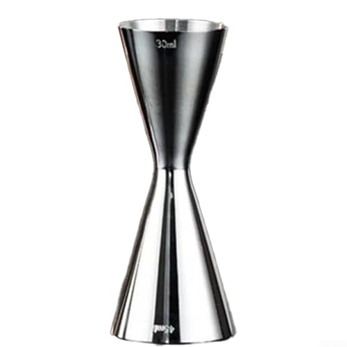 Double Shot Cocktail Jigger Edelstahl Japanischer Messbecher 30 ml/45 ml/60 ml/90 ml Professionelles Bar-Werkzeug für Mixologen, Barkeeper, Zuhause, Küche, Cocktailherstellung (30/45 ml) von KHIronHive