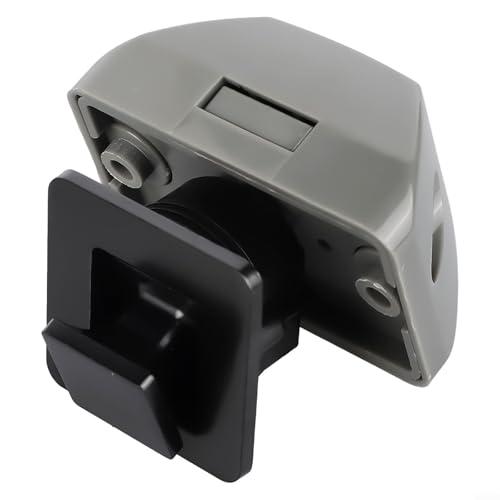 Druckknopf-Verriegelung für Schränke in Wohnmobilen, Zinklegierung für zusätzliche Sicherheit (schwarz) von KHIronHive